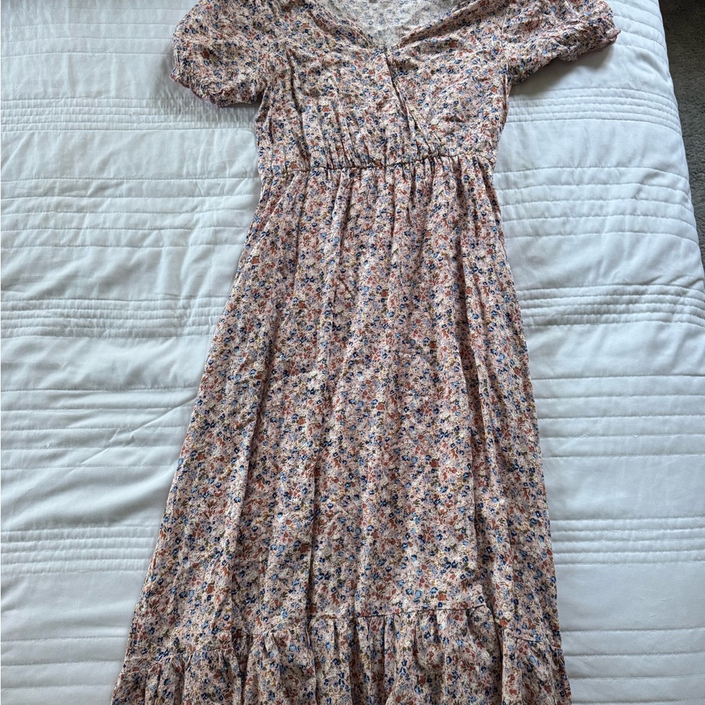 Floral Print Women's Dress